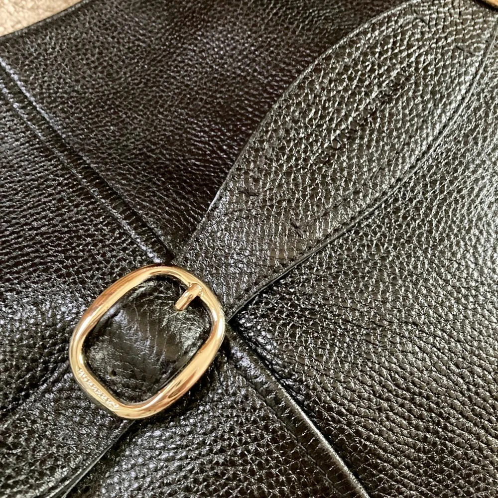 Burberry pebbled leather hobo medium-large - Picture 4 of 11